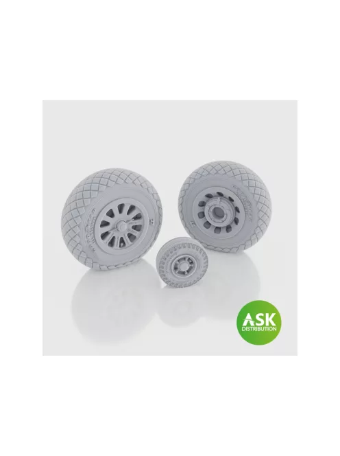 Art Scale - P-51D Mustang - wheels for Eduard