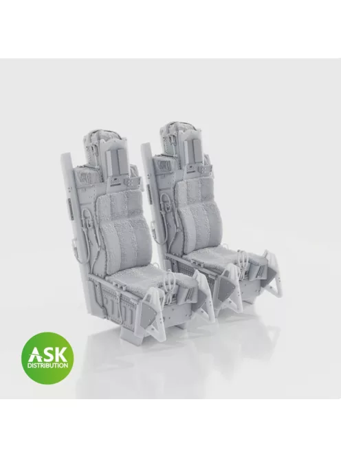 Art Scale - ACES II Ejection Seats excluding seat belts (2pcs) - F-16I SUFA for GWH