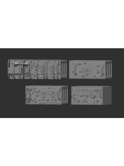 Art Scale - 1/72 British radio station - Britská radiostanice