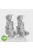 Art Scale - GRU7A ejection seats with seat belts 2 pcs rec. for F-14A/B late - 3D print for Great Wall Hobby