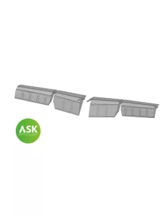   Art Scale - Me 262 flaps detail set - 3D print for Arma Hobby