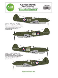   Art Scale - 1/32 Curtiss H81-A-2 part 1 - Pearl Harbor Defenders