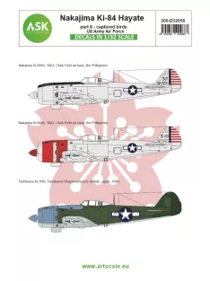   Art Scale - 1/32 Nakajima Ki-84 Hayate (Frank) part 8 - Captured by US Army Air Force