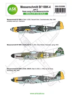   Art Scale - Bf 109K-4 part 3 - Swan song of the Messerschmitts