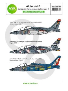   Art Scale - 1/48 Alpha Jet E Belgian Air Force and Armeé de l'Air - part 2