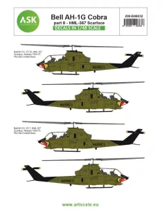 Art Scale - 1/48 Bell AH-1G Cobra part 8 - HML367 Scarface