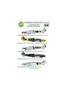   Art Scale - Messerschmitt Bf 109B/DEarly birds of the future Aces
