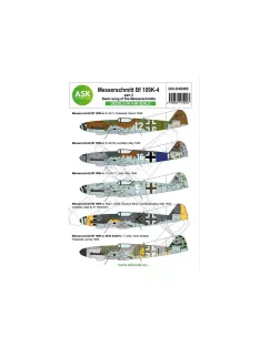   Art Scale - Messerschmitt Bf 109K-4 part 2Swang song of the Messerschmitts