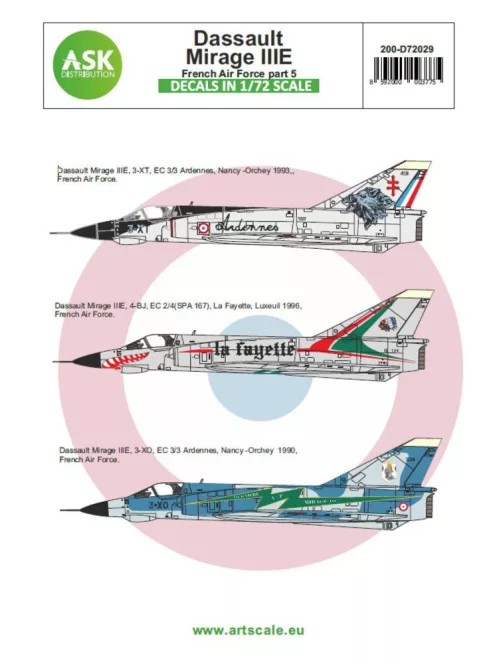 Art Scale - Mirage IIIE French Air Force part 5