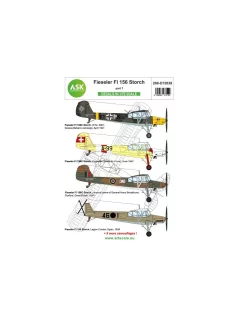   Art Scale - Fieseler Fi 156 Storch part 1Around WWII Europe and Foreign services
