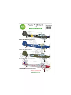   Art Scale - Fieseler Fi 156 Storch part 2Around WWII Europe and Foreign services