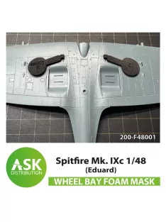 Art Scale - Bf 109G FOAM flexibel wheel bay mask for Eduard