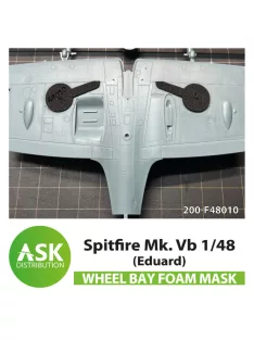   Art Scale - Spitfire Mk.Vb FOAM flexibel wheel bay mask for Eduard