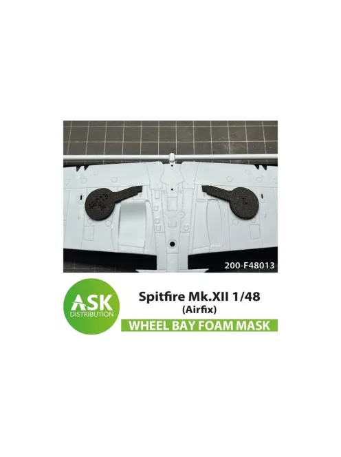 Art Scale - Spitfire Mk.XII  FOAM flexibel wheel bay mask for Airfix