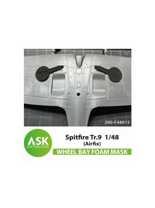 Art Scale - Spitfire Tr.9  FOAM flexibel wheel bay mask for Airfix