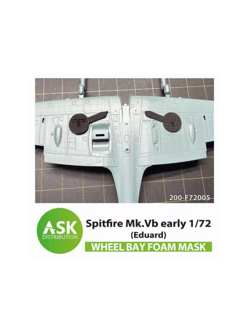 Art Scale - Spitfire Mk.Vb wheel bay FOAM flexibel mask for Eduard