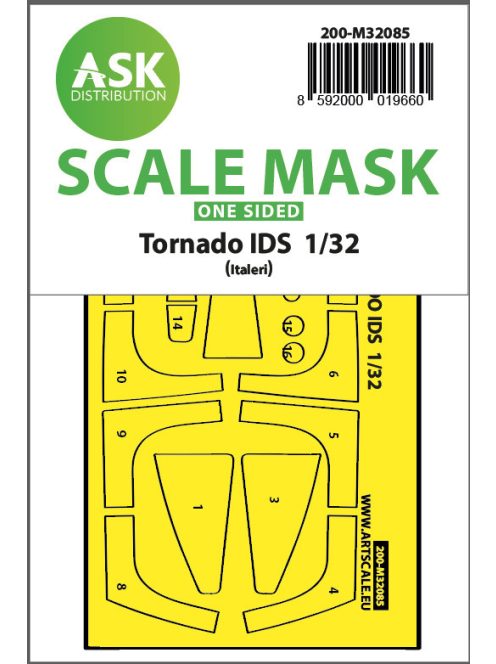 Art Scale - 1/32 Tornado IDS one-sided express fit mask for Italeri