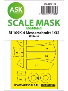 Art Scale - Bf 109K-4 one-sided express fit mask for Kotare