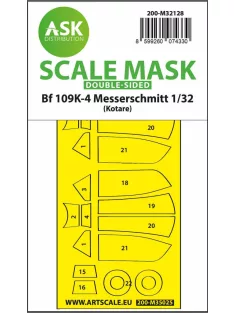   Art Scale - Bf 109K-4 double-sided express fit mask for Kotare