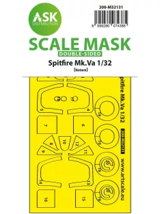   Art Scale - Spitfire Mk.Va double-sided express fit and self adhesive mask for Kotare