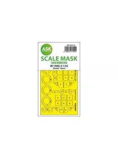   Art Scale - Bf 109G-4 double-sided express fit and self adhesive mask for SWS Zoukei - Mura