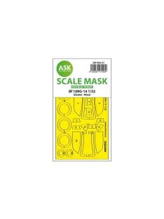   Art Scale - Bf 109G-14 double-sided express fit and self adhesive mask for SWS Zoukei - Mura