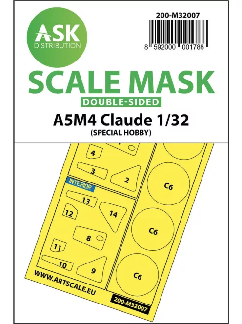 Art Scale - A5M4 Claude double-sided express mask for Special Hobby