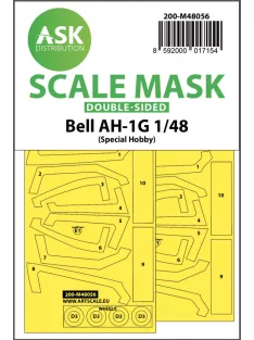   Art Scale - 1/48 Bell AH-1G double-sided express mask for Special Hobby