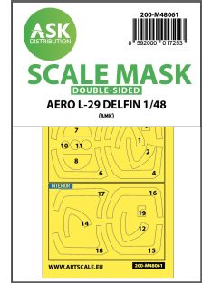   Art Scale - 1/48 AERO L-29 DELFIN double-sided express mask for AMK