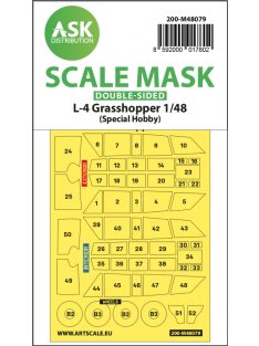   Art Scale - 1/48 L-4 Grasshopper double-sided self-adhesive mask for Special Hobby