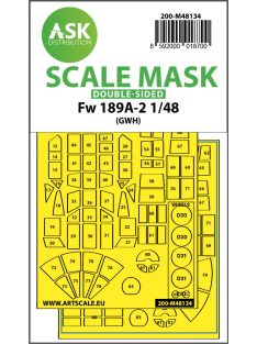 Art Scale - 1/48 Fw 189A-2 double-sided express mask for GWH