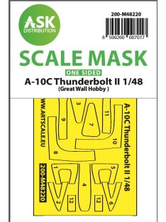  Art Scale - 1/48 A-10C Thunderbolt II one-sided express fit mask for GWH