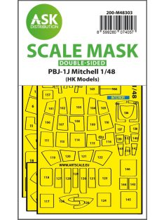   Art Scale - 1/48 PBJ-1J Mitchell double-sided express fit mask for HK Models