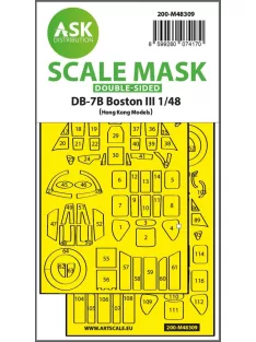   Art Scale - 1/48 DB-7B Boston III double-sided express fit mask for GWH