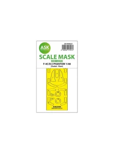   Art Scale - F-4C/D/J Phantom one-sided fit and self adhesive express mask for Zoukei-Mura