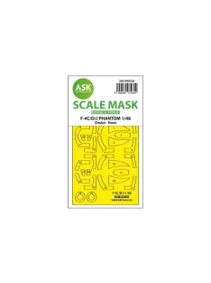   Art Scale - F-4C/D/J Phantom double-sided fit and self adhesive express mask for Zoukei-Mura