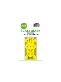   Art Scale - F-4E/EJ/G Phantom one-sided fit and self adhesive express mask for Zoukei-Mura