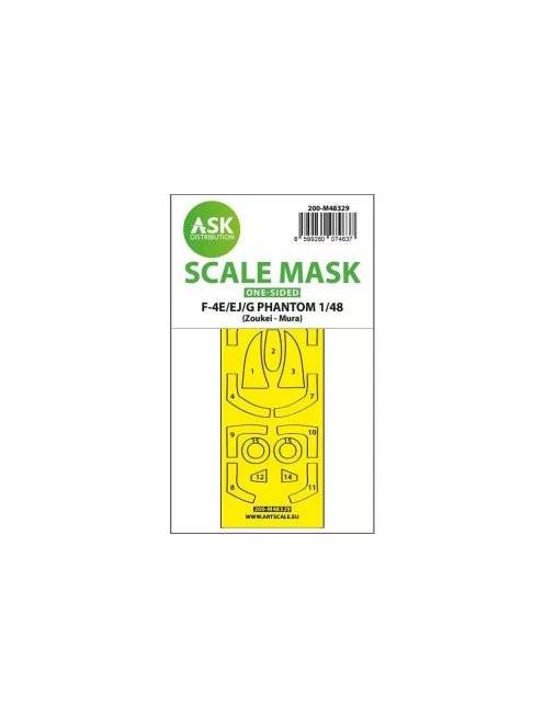 Art Scale - F-4E/EJ/G Phantom one-sided fit and self adhesive express mask for Zoukei-Mura