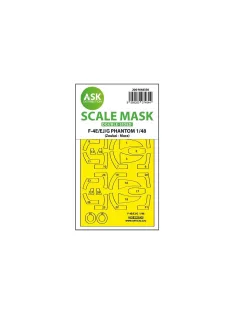   Art Scale - F-4E/EJ/G Phantom double-sided fit and self adhesive express mask for Zoukei-Mura