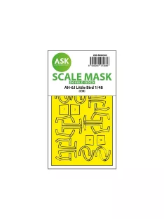   Art Scale - AH-6J Little Bird double-sided express fit mask for ICM