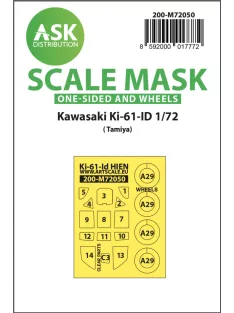   Art Scale - 1/72 Kawasaki Ki-61-ID one-sided express mask for Tamiya