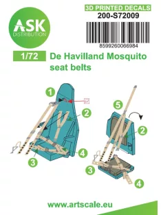 Art Scale - Mosquito - 3D printed decals by ASK