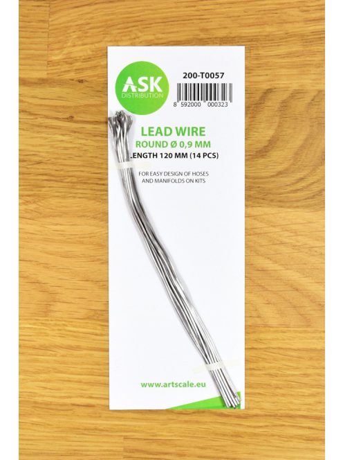 Art Scale - Lead Wire - Round Ø 0,9 mm x 120 mm (14 pcs)