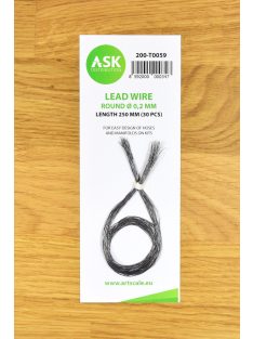 Art Scale - Lead Wire - Round Ø 0,2 mm x 250 mm (30 pcs)