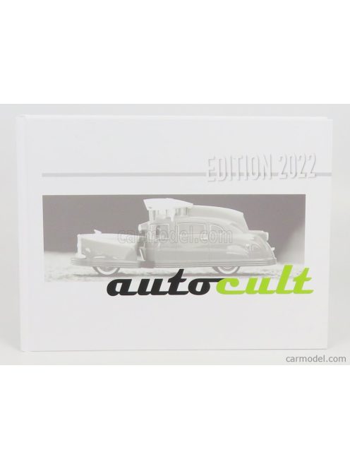 Autocult - Catalogo Libro Fotografico Autocult - 184 Pages - Book Of The Year 2022 In German And English Language /
