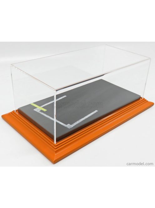 Atlantic - Vetrina Display Box Diorama Base Griglia Di Partenza - Starting Grid Base - Lungh.Lenght Cm 32.5 X Largh.Width Cm 16.5 X Alt.Height Cm 12.5 (Altezza Interna Cm 11.3) Plastic Display