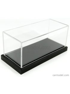   Atlantic - Vetrina Display Box Detroit Base Nera - Black Base - Lungh.Lenght Cm 17 X Largh.Width Cm 8 X Alt.Height Cm 7 (Altezza Interna 6.2 Cm ) Black - Plastic Display
