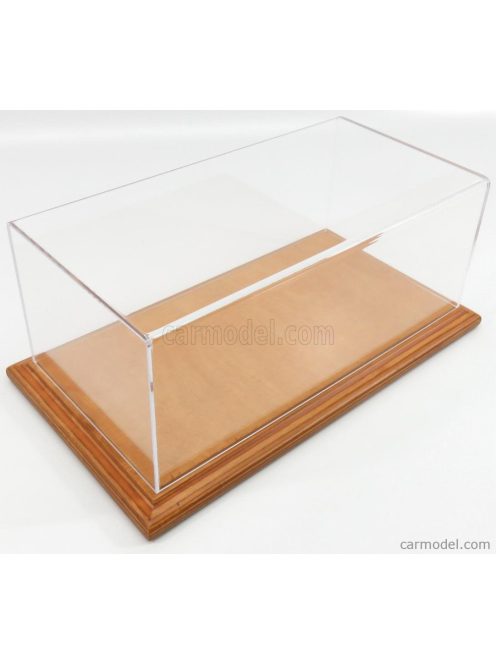 Atlantic - Vetrina Display Box Molsheim Base In Legno - Wood Linden Base - Lungh.Lenght Cm 32.5 X Largh.Width Cm 16.5 X Alt.Height Cm 12.5 (Altezza Interna 12 Cm ) Plastic Display