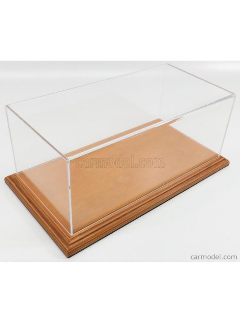Atlantic - Vetrina Display Box Aichi Base In Legno - Wood Linden Base - Lungh.Lenght Cm 32.5 X Largh.Width Cm 16.5 X Alt.Height Cm 12.5 (Altezza Interna 12 Cm ) Plastic Display