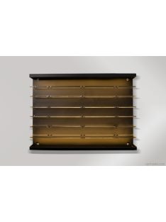   Atlantic - Vetrina Display Box Espositore - For 42 Cars 1/64 Lungh.Lenght Cm 50.0 X Largh.Width Cm 8.0 X Alt.Height Cm 37.5 (Altezza Utile Tra I Ripiani Cm 4.5 Inner Height Among Shelves) Plastic Display